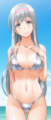 lewdkancollegirls:  Shoukaku by artist ヘンシャコ