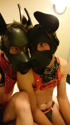 gayboykink:  kinkyboyfrance:  Timo and I finally met this week-end,