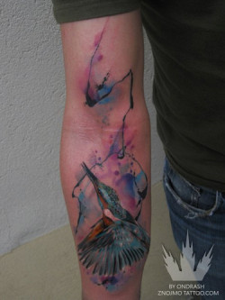 watercolor-tattoos:  Ondrash