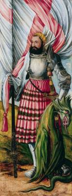 centuriespast:St George and the Dragonunknown artistCompton Verney