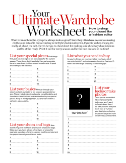 fashioninfographics:  Your ultimate wardrobe worksheet (download