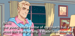 craig-cahn:Dream Daddy + Texts From Last Night - [1/?]