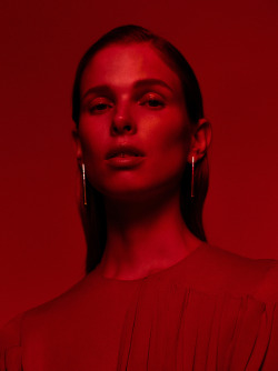 tomboybklyn:  red light…. Harper’s Bazaar Germany, September