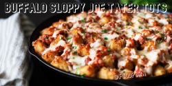 foodpornit:  Who wants a sloppy one? #FoodPorn Buffalo Sloppy