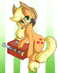 wickedsilly:Quick, take this tool apple!=3