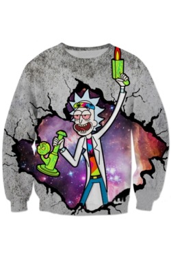 fullfuncookies: Trendy Cool Pullover Sweatshirt  Rick & Morty