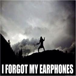 zackeriahanightmare:Hate when dis happens #metal #earphones #metalhead