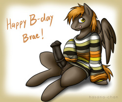 hasana-nsfw:  B-day present for Braeburned, for being an AWESOME