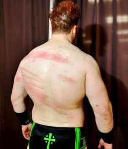 fanboystalker:  Sheamus after a long s&m sessions😈🔥👅💦👉👌💏🍌💉