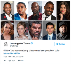 micdotcom:  The Academy’s Class of 2016 is its most diverse