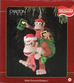 retrogamingblog:  Donkey Kong Ornament from 1996