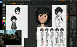 hamadas:  Some more Hiro Hamada stuff from the livestream including