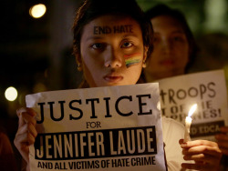 bimb3tte:  On Oct. 15, Jennifer Laude, a transgender Filipina