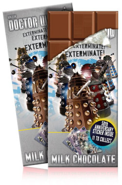 doctorwho:  steve616:  Doctor Who 50th Anniversary Chocolate