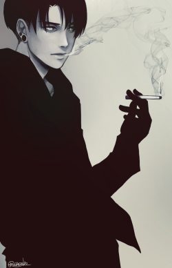 roxoah:  Levi no, cigs are bad 