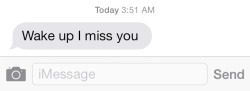 aqcuired:    Honestly, this is better than a good morning text.