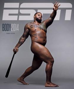 suthrnblakbear:  Texas Rangers player Prince Fielder from ESPN’s