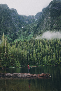 benchandcompass:  end of the lake, start of the line. 