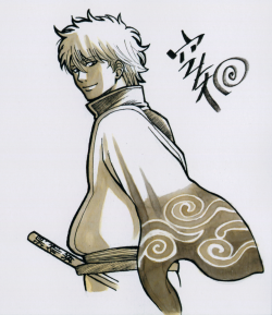 okikagu-feelings:  From Sorachi-sensei for Gintama Kanketsu-hen: