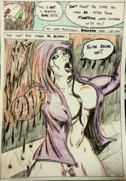  Kate Five vs Symbiote comic Page 86   This has to be one of