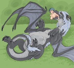 ravenousmonster:  Commission for Wolfpack67 on Furaffinity!