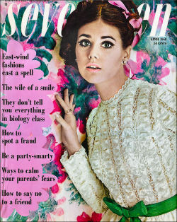 ladiesofthe60s:  Colleen Corby on the cover of Seventeen magazine,