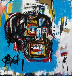 beyond-the-canvas:    Jean-Michel Basquiat, Untitled, 1982.