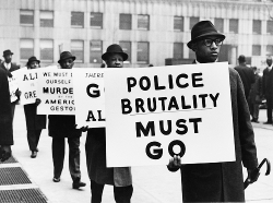 Gordon Parks - Black Muslim Protest, 1963 (via)