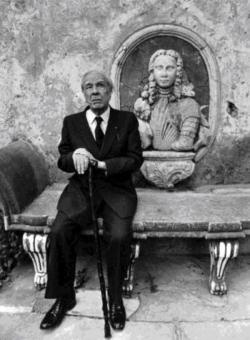 argentinavintage:  A Borges le gustaban los gatos antes que fuera