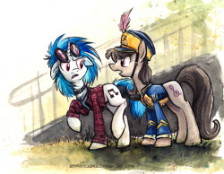 avenging-hobbits:  Canterlot High - The Band Geek and the Drop