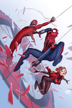 westcoastavengers:  Scarlet Spiders | David Nakayama