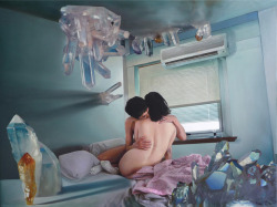 Diego GravineseThe Duration of PromisesOil on canvas, 180 x