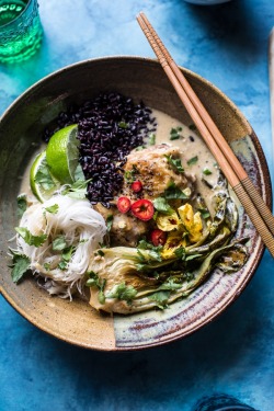 do-not-touch-my-food:  Thai Lemongrass Chicken Braised in Coconut