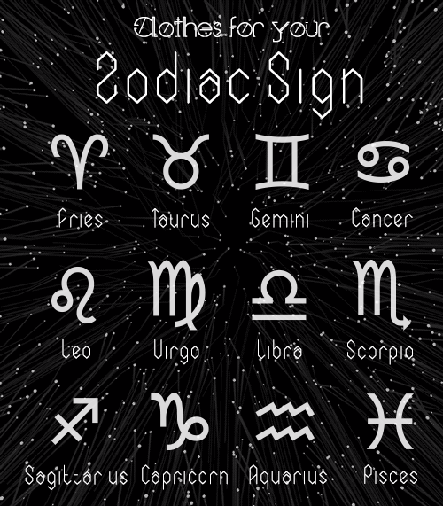 astound:  ✨✨ check out these outfits based on your zodiac