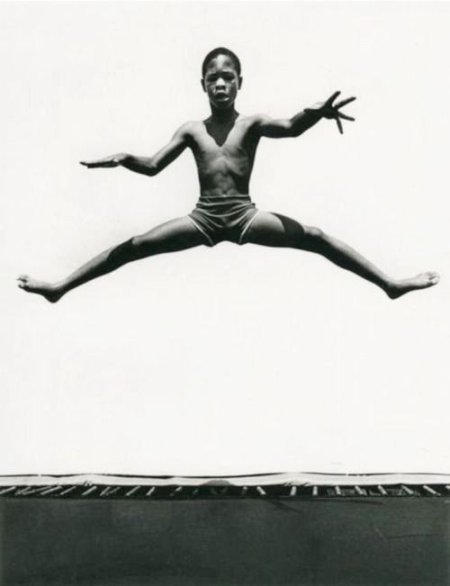 joeinct:Trampoline, Photo by Karen Cawthon, 1986