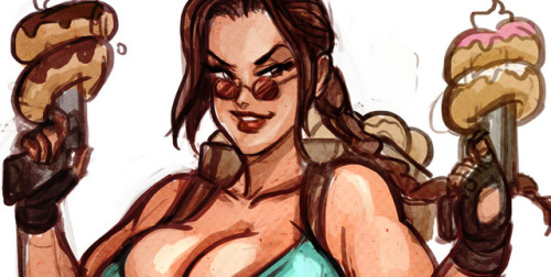 fatline: “FRIDGE RAIDER” Teaser – Coming Soon – Mega Sized Lara Croft Weight Gain Sequence  Art by TheAmericanDream with Bonus Short story by @bonebell Available for Download tonight at my E-Junkie! http://www.e-junkie.com/theamericandream 