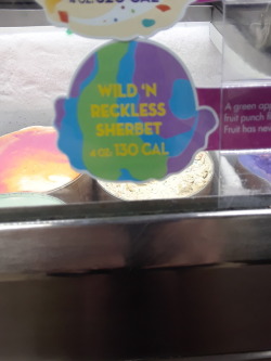 Found at baskin robbins. Kind of describes your lapamedot, doesn’t
