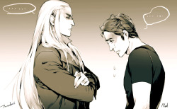 yufy01:  “I would be scared for Ned. Thranduil HATES pie.”