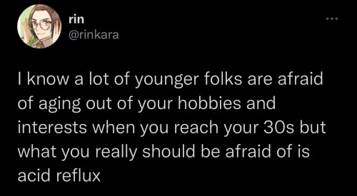 wilwheaton:You only age out of your hobbies if you want to. You