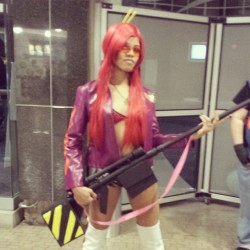 There were so many girls dressed as Yoko, but this one was truly