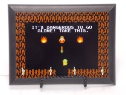 retrogamingblog:  Legend of Zelda Key Holder 