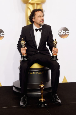 celebritiesofcolor:Director Alejandro Gonzalez Inarritu, winner