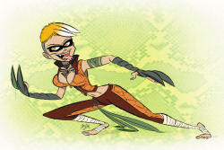 themrock:  Copperhead from Batman: Arkham Origins.  Damn, she