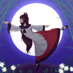  Kagerou Imaizumi  Kagerou is a werewolf who lives in the Bamboo