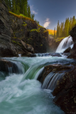 etherealvistas:  Rjukandefossen II (Norway) by   Ole A. Endresen ||