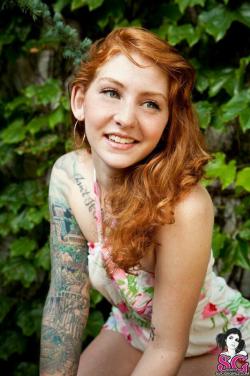 Cute and sexy ginger July Suicide, submitted by my friend James.  Thanks bro.