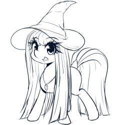 fluffymaiden:  Smol sketch that I didn’t get to finish on time