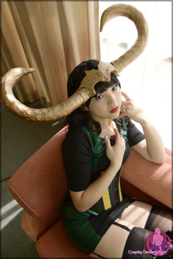kathtea:  Lady Loki stars in the Trickster, now available on