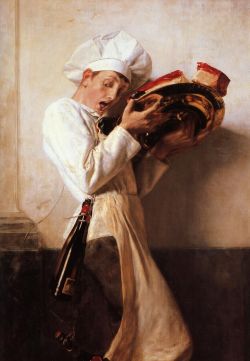 Pastry man, 1898 by Nikolaos Gyzis (Greek, 1842—1901)