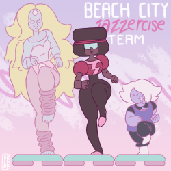 petarvee:  Beach City Jazzercise Team.Literally all I could think